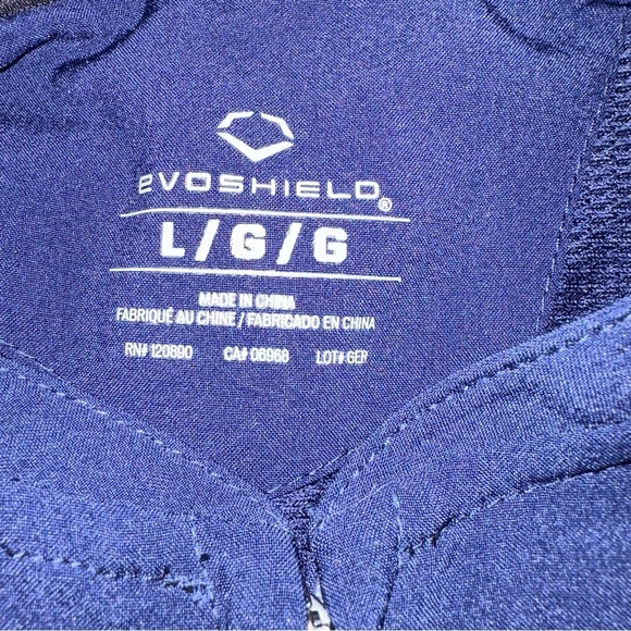 Evoshield Jacket Batting Practice Mens Large Navy Relaxed Fit Georgia Academy - Picture 2 of 11